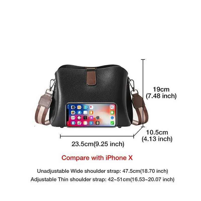 FOXER Genuine Leather Womens Shoulder Bag 2026 Casual Lager Tote Bag PVC Female Crossbody Purse H260306