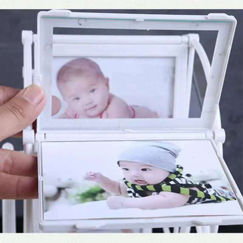 Rotating Windmill Ferris Wheel 5-inch Children's Photo Display Picture Frame Decoration Living Room and Bedroom H260306