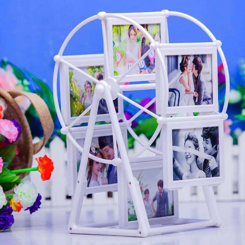 Rotating Frame for Children, Ferris Wheel, Windmill, Wedding Dress, Photo Stand, Gift, 5 in H260306
