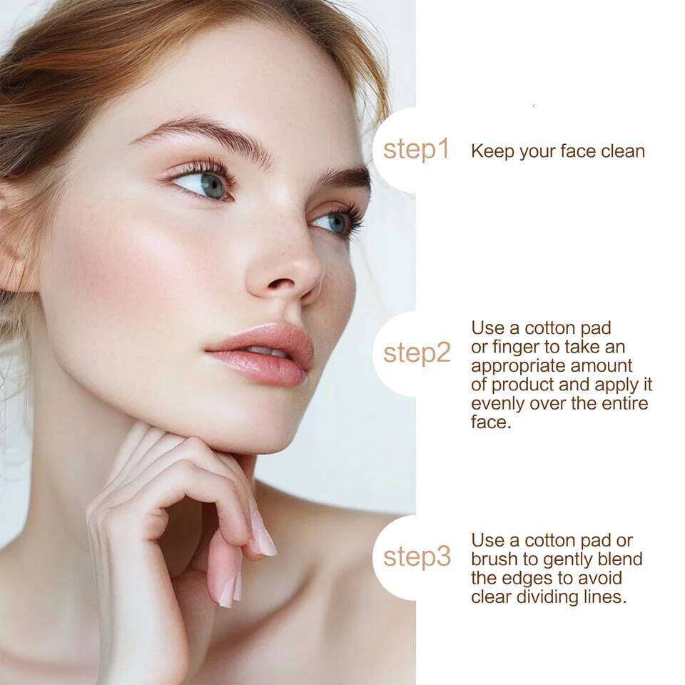 All-in-One Smart Foundation SPF 15 50ml - Lightweight Hydrating Formula with Hyaluronic Acid for Natural Glow & UV Protection. 26L0306