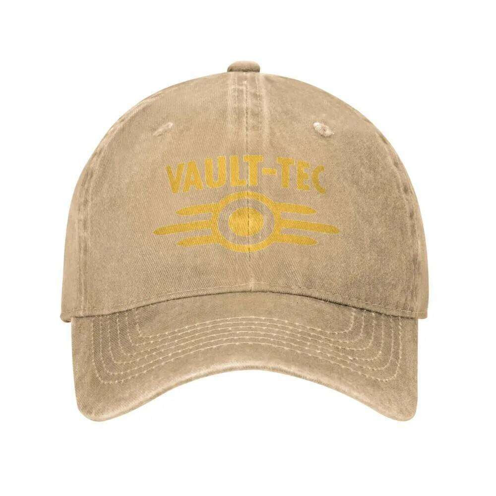 Vault Tec Logo Fallouted Game Sun Cap Unisex-Teens Design Hip Hop Hat Summer Trendy Tennis Skate Hot Sale Baseball Caps Y260304