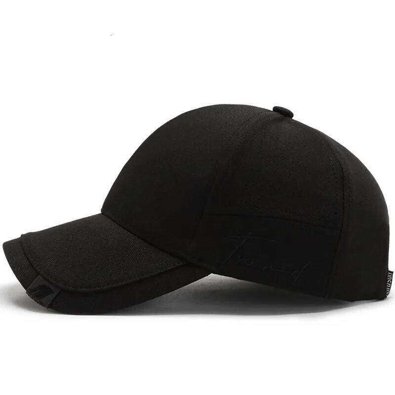 High Quality Solid Baseball Caps for Outdoor Cotton Cap Bone Men Trucker Hats Y260304