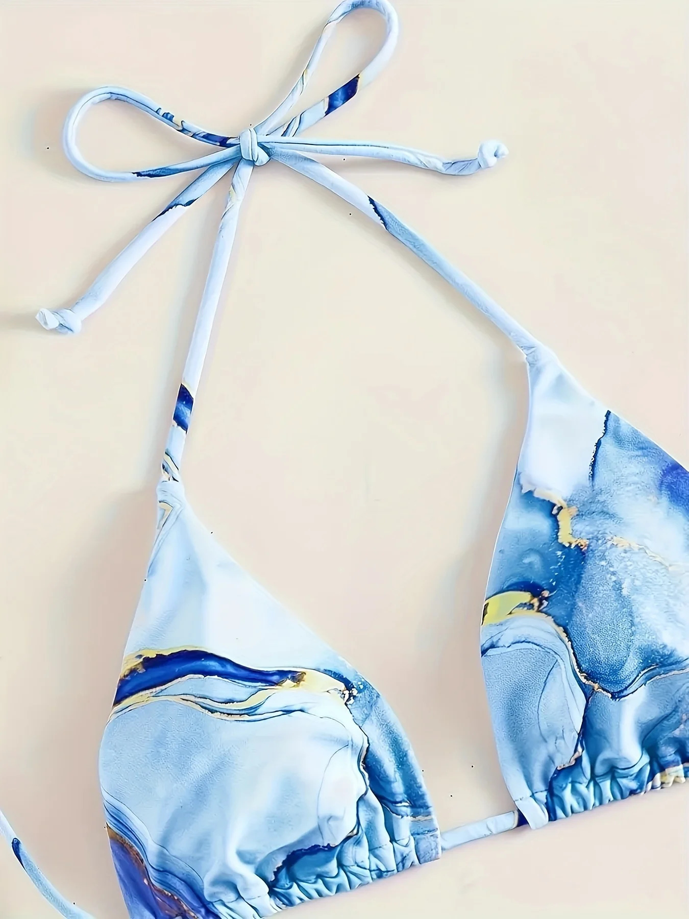 Summer European American Marble Print Womens Bikini CoverUp Skirt Set y Chic Style Yacht Club Gathering Ou 260306