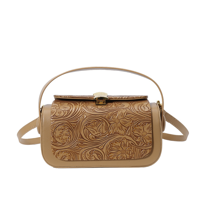 New Fashion Handbag Versatile Shoulder Luxury Bag Crossbody Bag Designer Bag Cross-border Trade Source Factory Simple Color-block Small Square Bag For