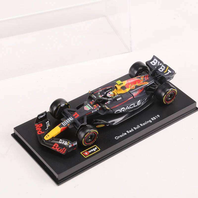 Burago 1:43 Red Bull Racing RB19 2023 NO.1 &11 Alloy Luxury Vehicle Diecast Cars Model Toy Collection Gift Z260306