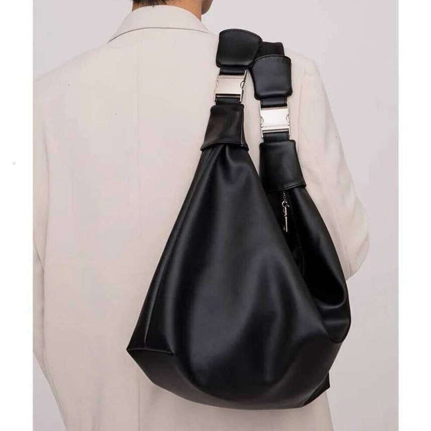 TAURUSCIAGA New Versatile Soft Leather Men's Dumpling Casual Shoulder Crossbody Bag Female Capacity Totes Hobos Handbags Large Noble Temperament 