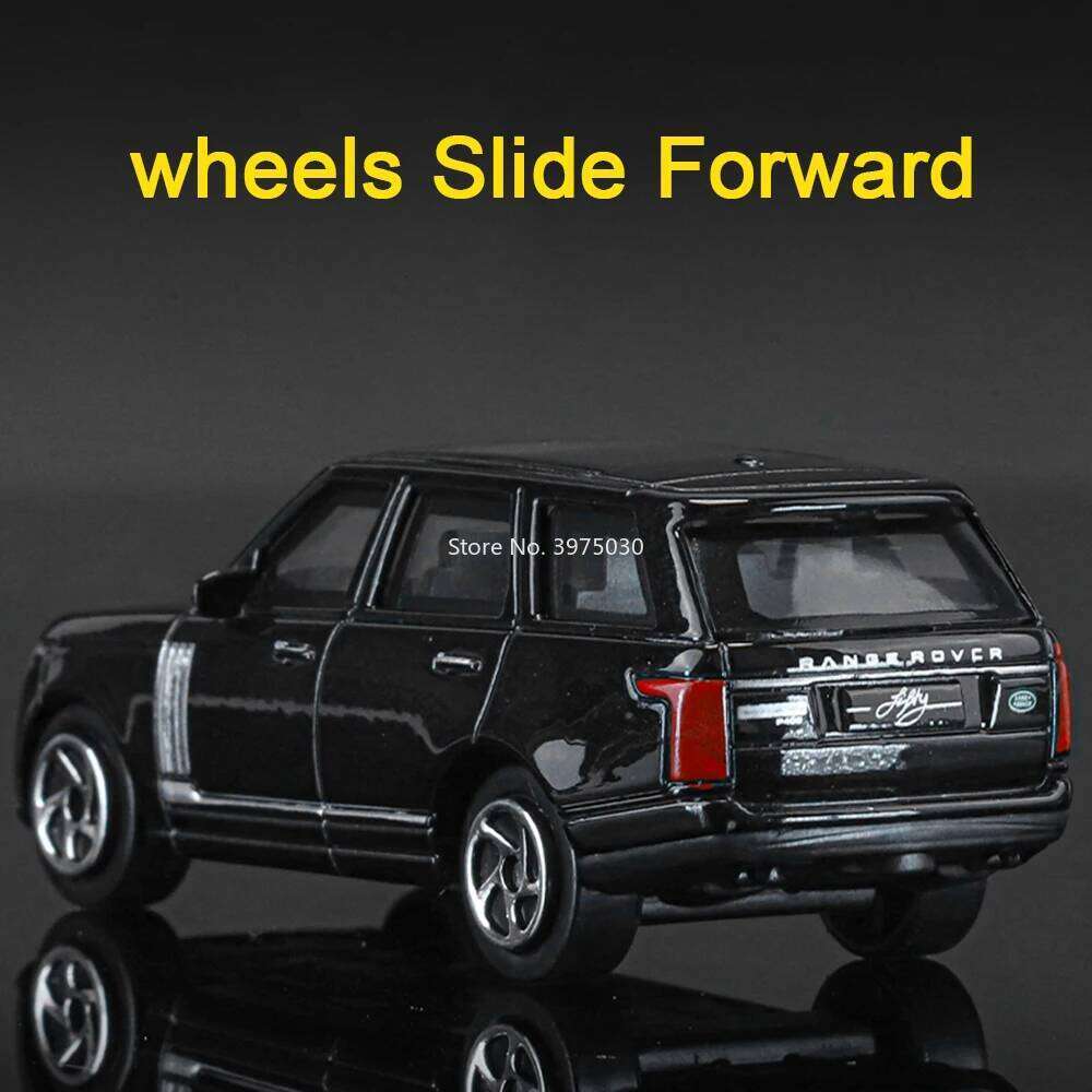 1:64 Land Range Rover Alloy Models Toys Diecast Cars Rubber Tire Exquisite Interior Miniature Vehicles Collect Souvenirs Z260307