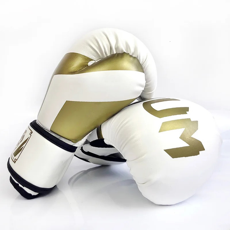 PU Leather Breathable Boxing Gloves 6oz10oz12oz16oz Kids Adult Professional Taekwondo Muay Thai Sanda Training 260228