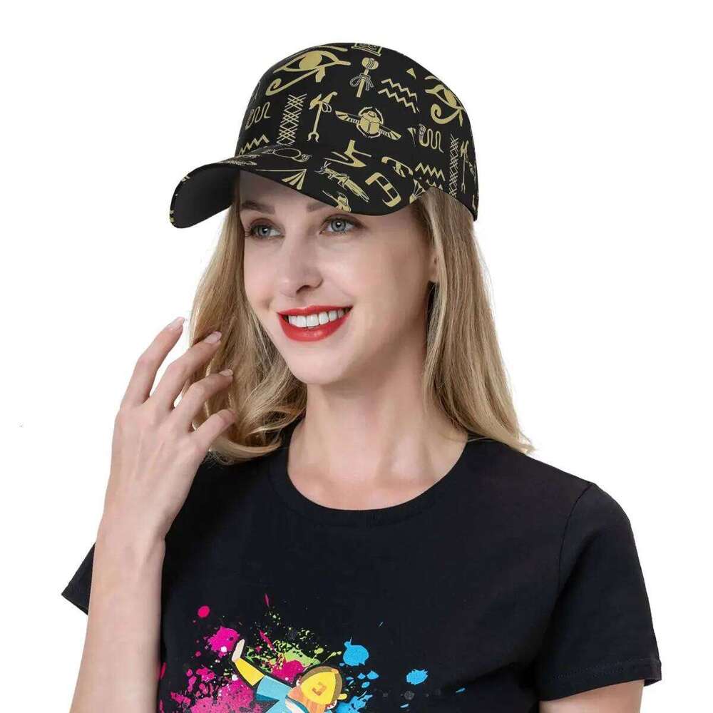 Ancient Egypt God Horus And Anubis Egyptian Pharaoh Caps Men Women Hats Outdoor Cap Sports Baseball Hat Casquette Y260304