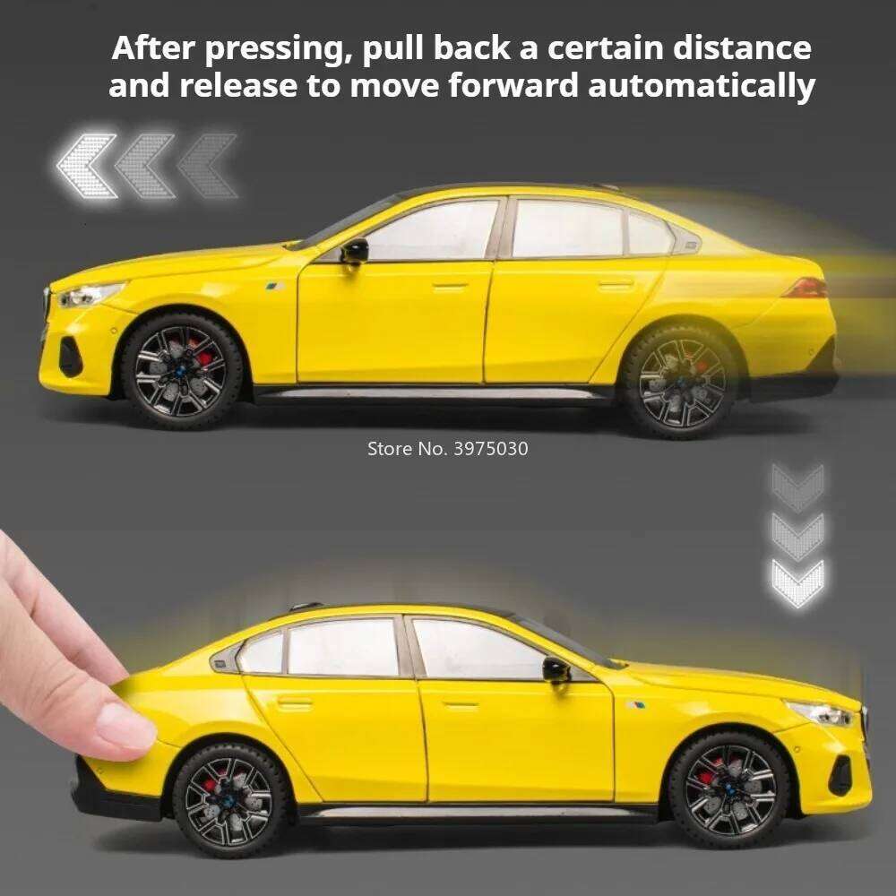 1:24 5 Series 530Li A6L Cars Toys Miniature Models Alloy Diecast Doors Opened Vehicles with Pull Back Car Perfect Gifts for Kids Z260306