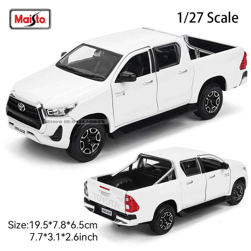 Maisto 1:27 New Toyota Hilux Highly-detailed die-cast precision model car Model collection gift Z260306
