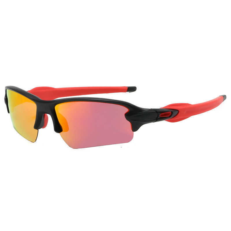 Polarized Sports Sunglasses Half Frame Outdoor Cycling Sunglasses Anti-UV Bicycle Glasses UV385 S260304