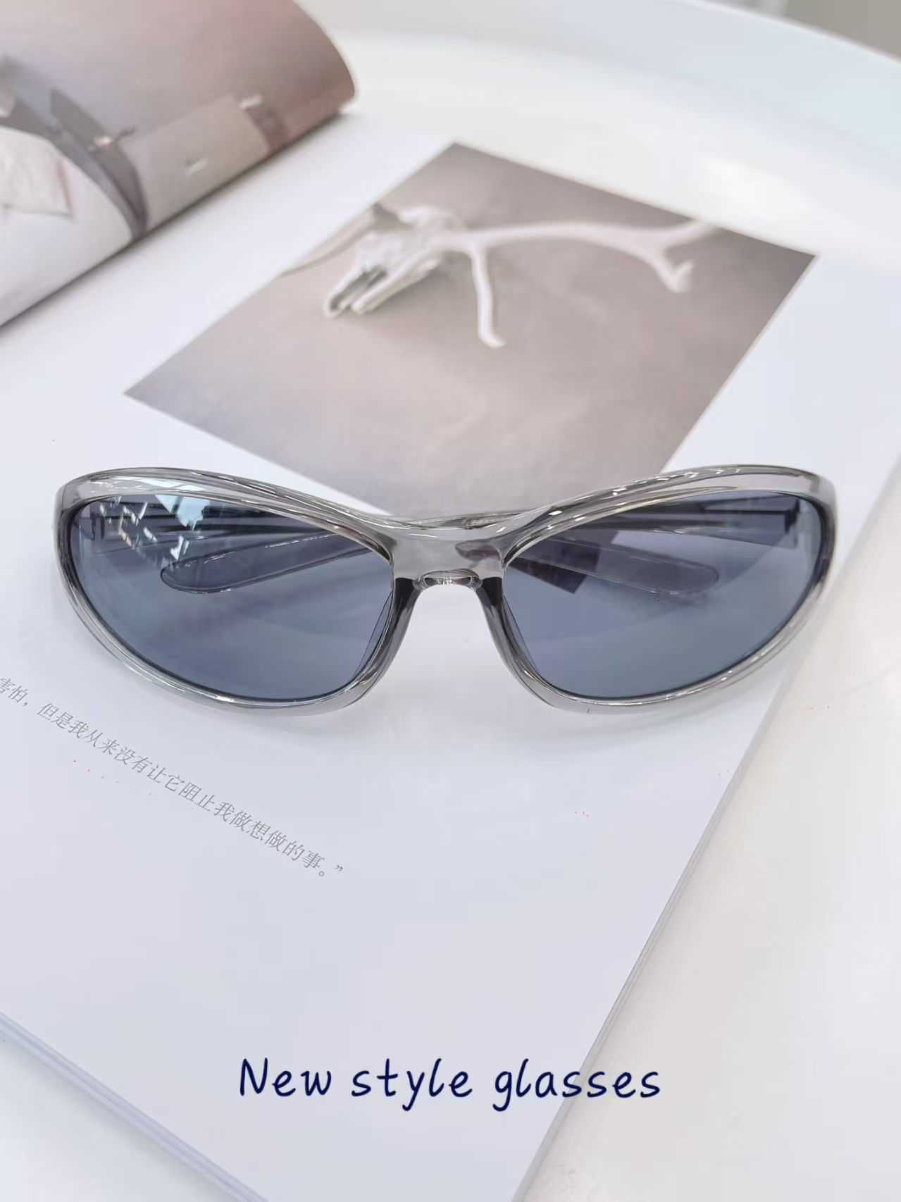 2026 Sweet and Cool Y2K Fashion Polarized Sunglasses for Women Trendy and Versatile Outdoor Sports Sunglasses S260304