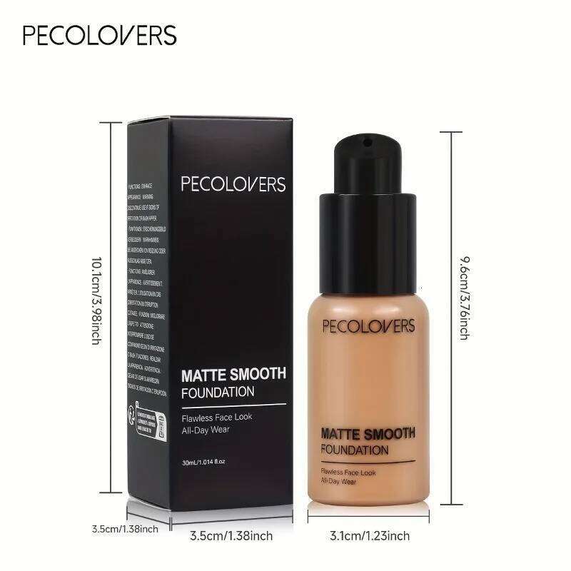 1PC Full Coverage, Covering Dark Circles, Natural,Concealer, Matte, Non-sticky, Liquid Foundation, Suitable for All Skin Types 26L0306