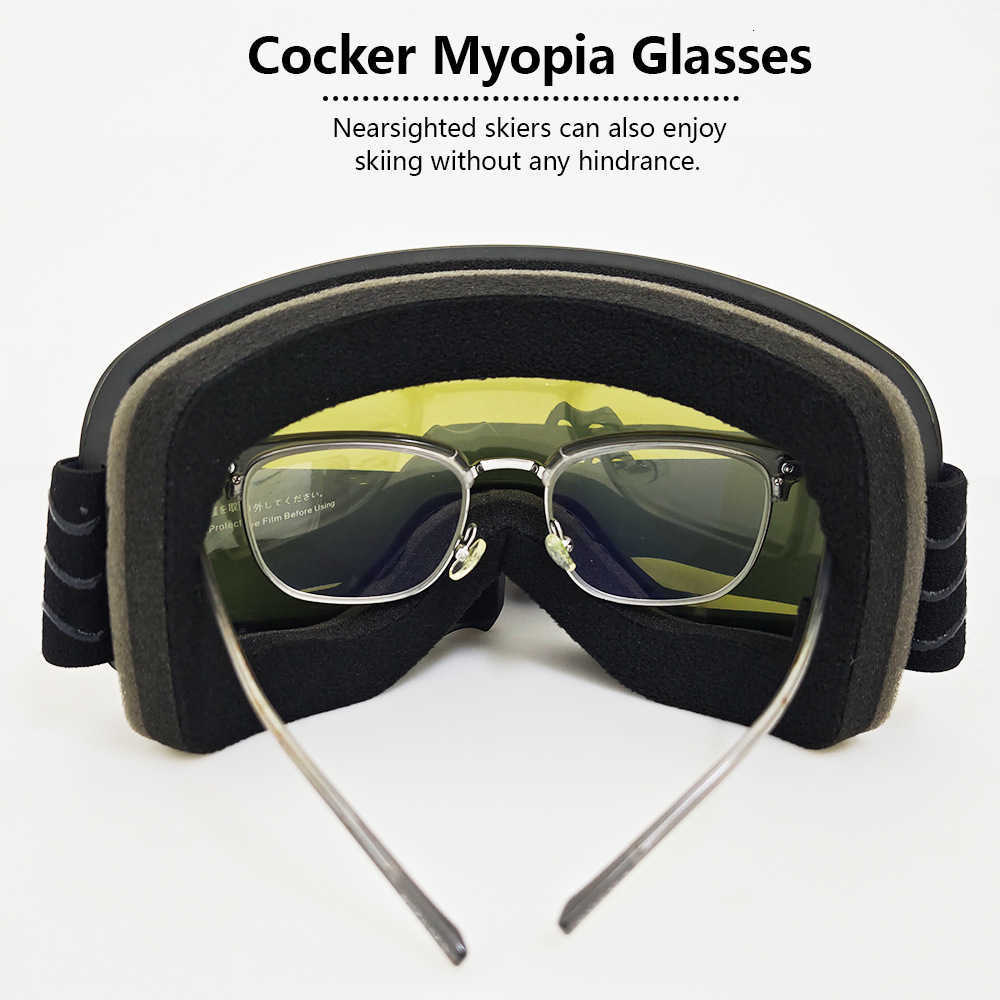 Best-selling ski goggles double-layer anti-fog ski glasses professional sports equipment high-definition breathable windproof goggles S260304