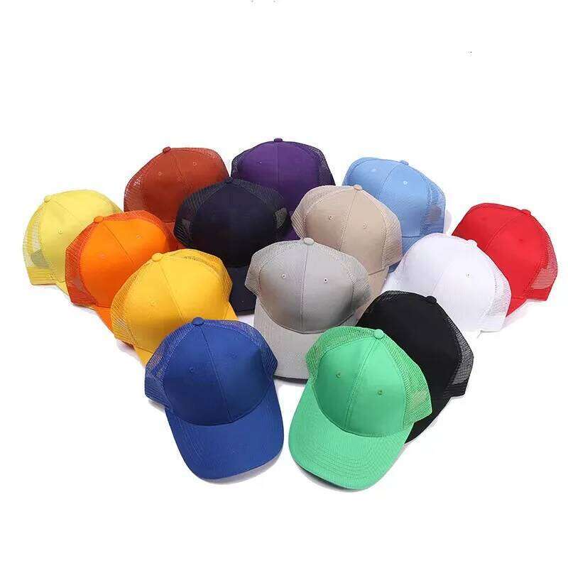 Professional Custom Logo Mesh Printing Embroidery Baseball Sunscreen Visor Cap Casual Sun Hat Designer Snapback Caps Y260304