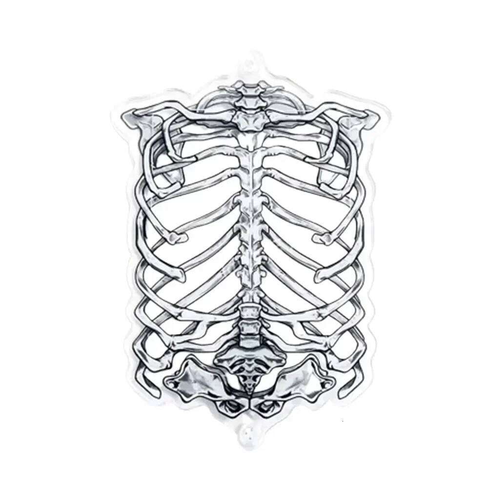3 Inch 5.5x8.5cm Mini Gothic Card Gumei Acrylic Display Skull Skeleton Frame Can Accommodate Photo Size H260306