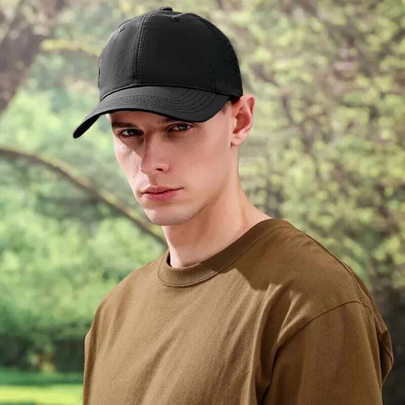 New Big 63-67cm Quick Dry Baseball Men Breathable Dad Hat Plus Size Adjustable Soft Crown Running Caps Unisex Hats Y260304