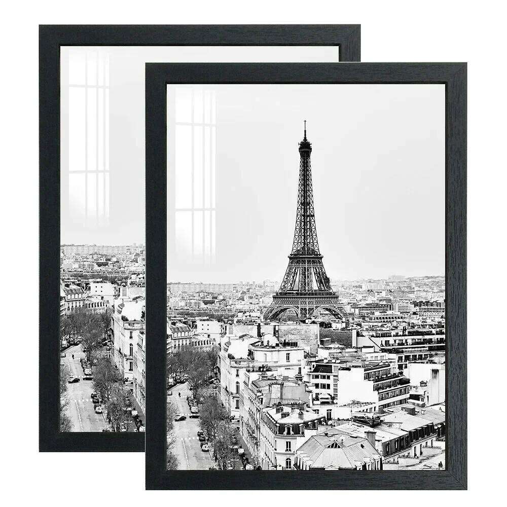 21x30cm & 30x40cm Black Hung on Wall Photo Poster Certificate Canvas Display Frame Picture Decor H260306