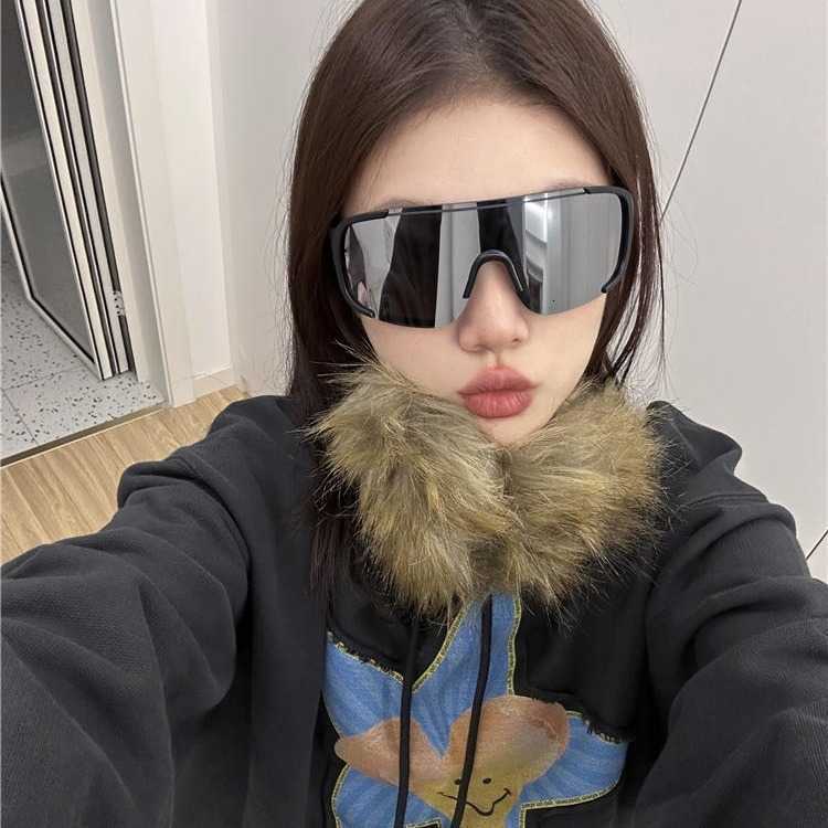 Mountaineering Goggles Outdoor Integrated Large Frame Cycling Glasses Running Bicycle UV Protection Sunglasses Windproof Ski Goggles S260304