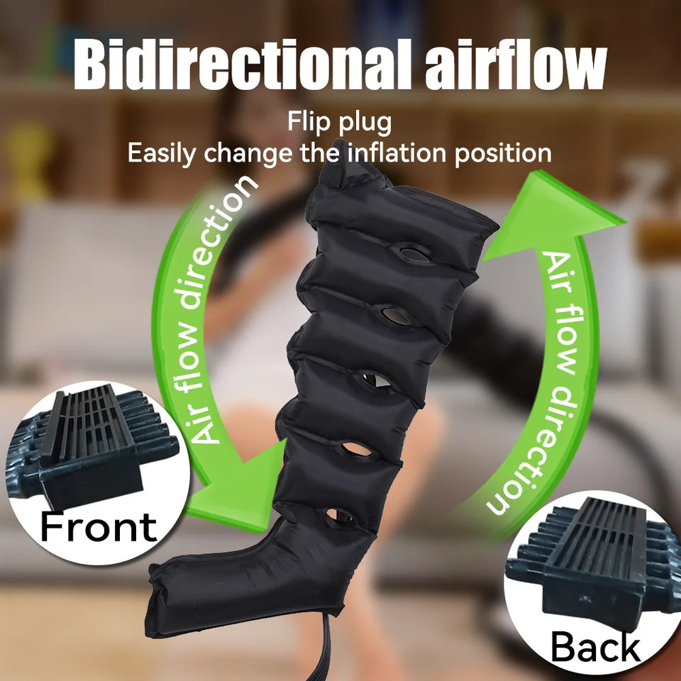 Thigh Air Compression Pressure MassagerRelieve Varicose VeinsPromote Blood CirculationRelieve ThrombusLeg Massager Machine 260304