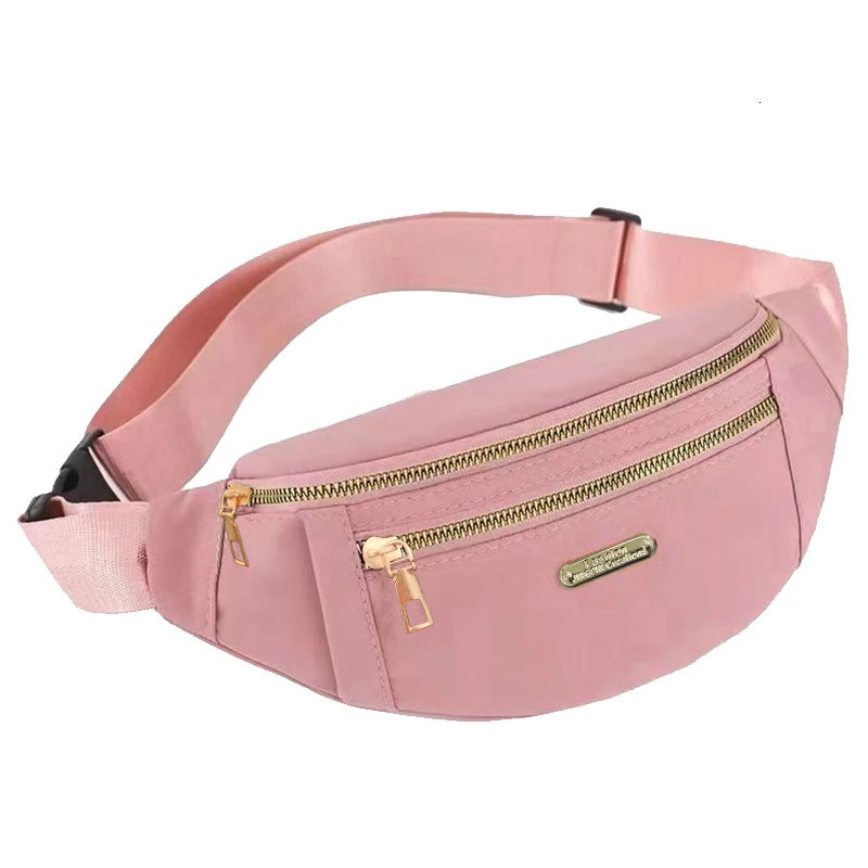 Neutral Style Bags Mens and Womens Waist Suitable for Business Trips Tourism Nylon Material Various Colors 260227