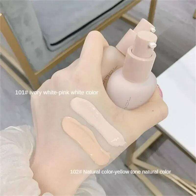 40ml Matte Liquid Foundation Full Coverage Brighten Waterproof Oil Control Natural BB Cream Concealer Base Makeup Cosmetics 26L0306