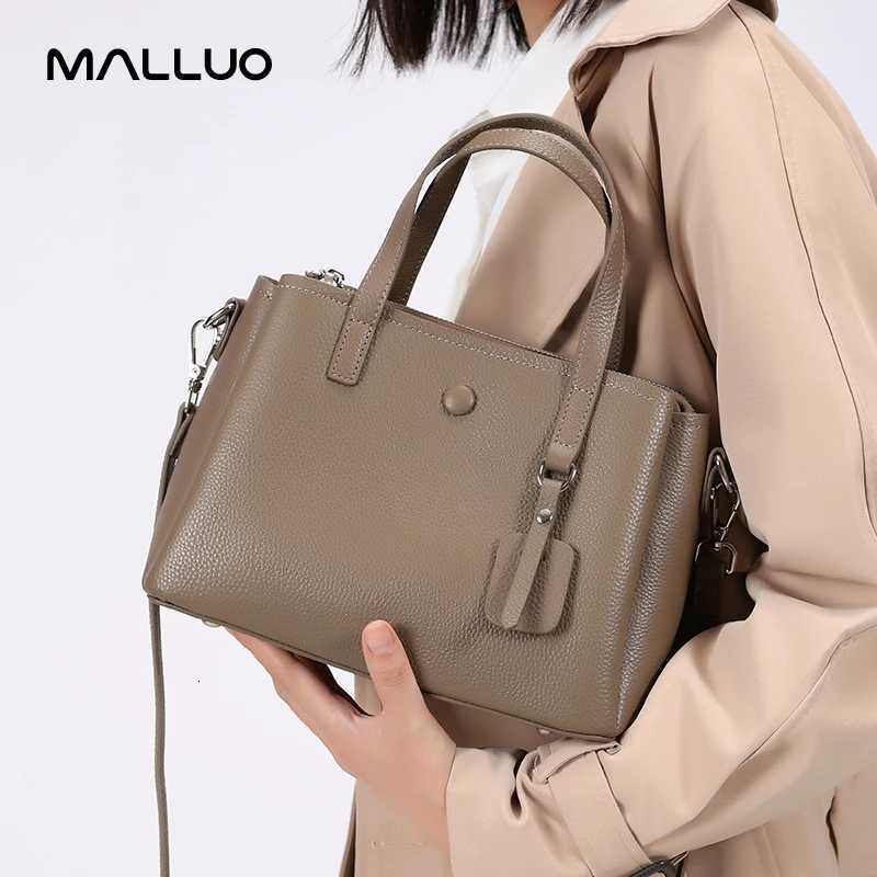 Womens Cowhide Genuine Leather Shoulder Bag Ladies Soft Cow Real Leather Handbag Female Fashion Design Crossbody Bags H260306