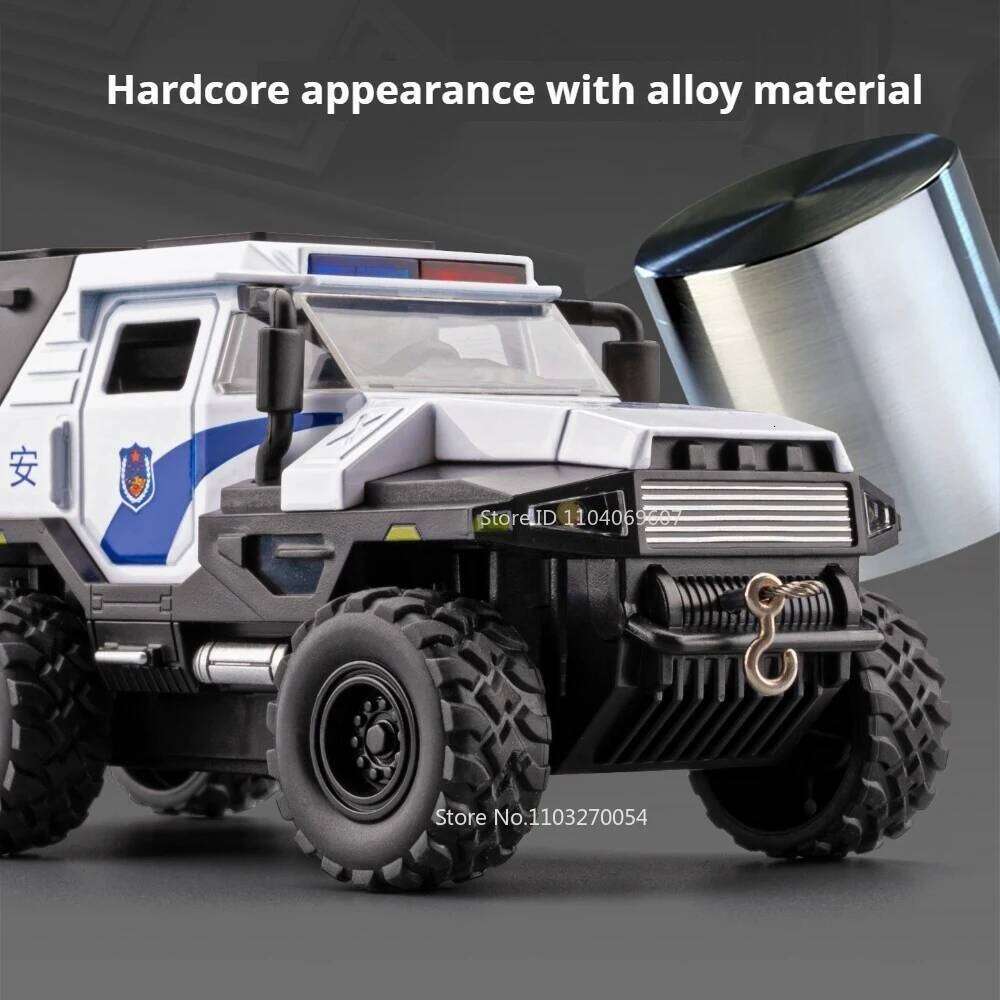 1:32 Conqueror Dongfeng Mengshi Armored Vehicle Diecast Model Alloy Toys Doors Opened Sound Light Pull Back Car Christmas Gifts Z260306