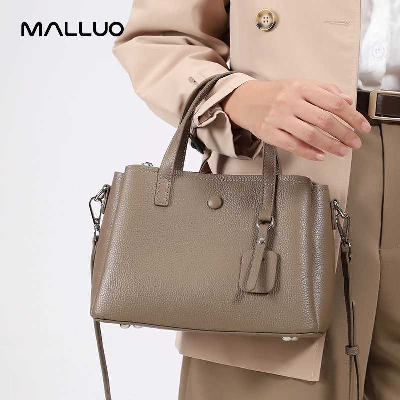 Womens Cowhide Genuine Leather Shoulder Bag Ladies Soft Cow Real Leather Handbag Female Fashion Design Crossbody Bags H260306