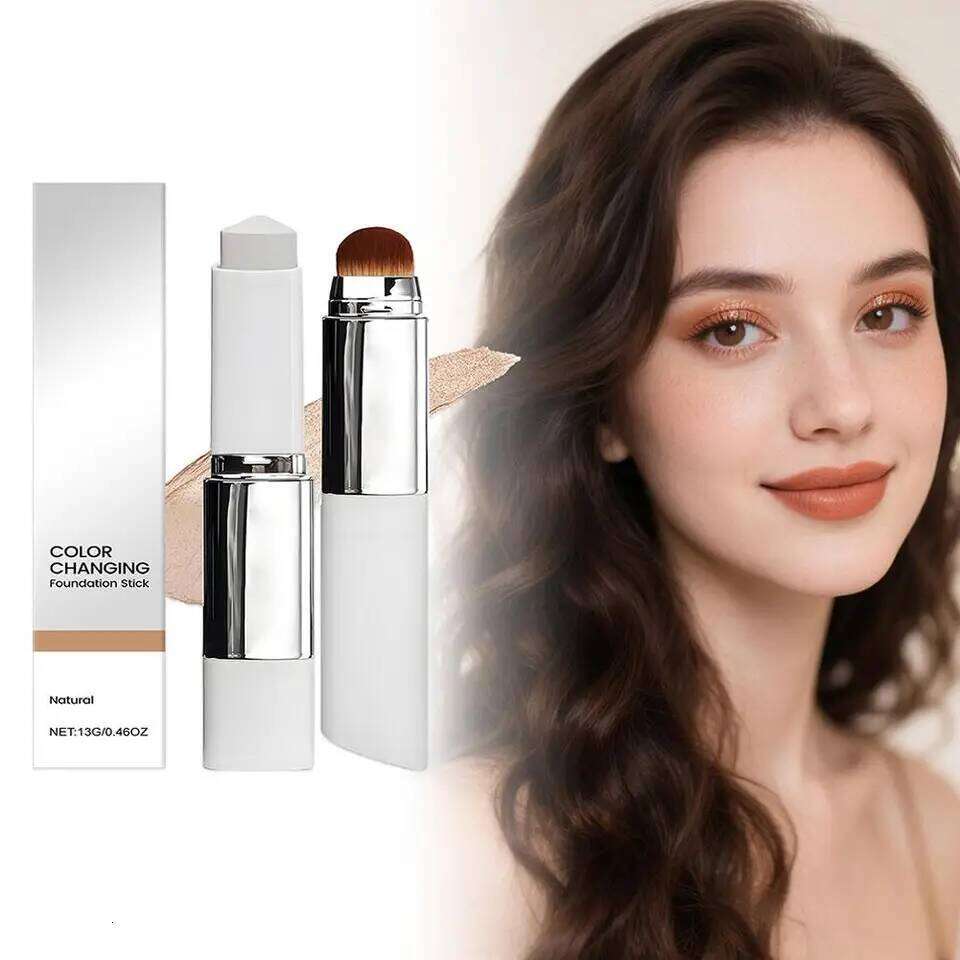 Color-changing Blanca Korean Makeup Base High Coverage Concealer Natural Nude 2IN1 Foundation Stick 26L0306