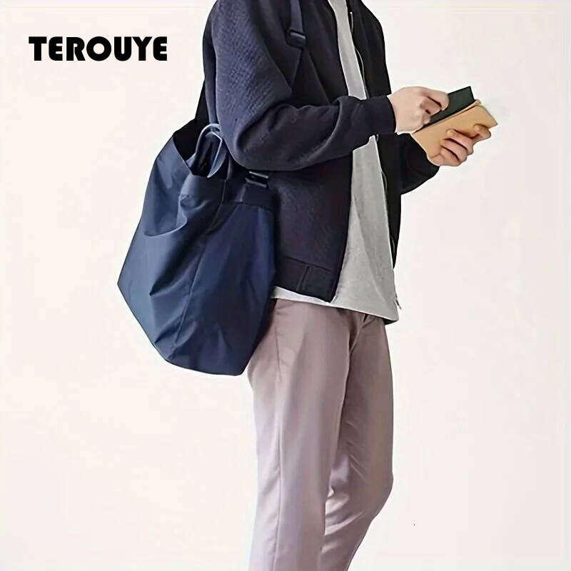 Women's Fashion Tote Bag Waterproof Nylon Versatile Chic Durable & Spacious With Double Handle TEROUYE