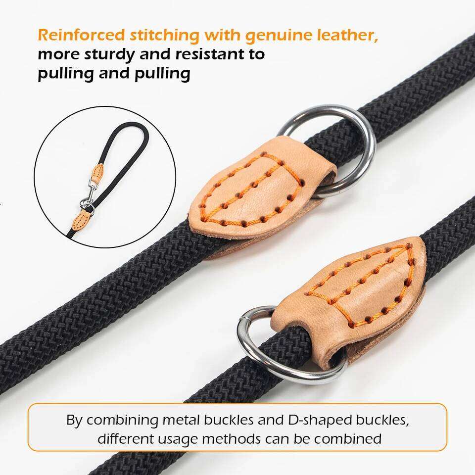 New Dog multifunctional 2.1M Generation Adjustable and Nylon For Large Hands Free Leash for 2 Dogs Universal 26Y0301