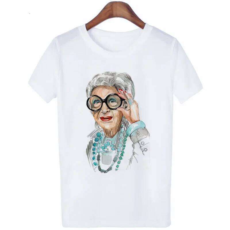 Large Size Women Summer 2021 Print Cartoon Art Loose Casual Harajuku Streetwear Short Sleeve O-Neck Female T-shirt Tops XJ260306
