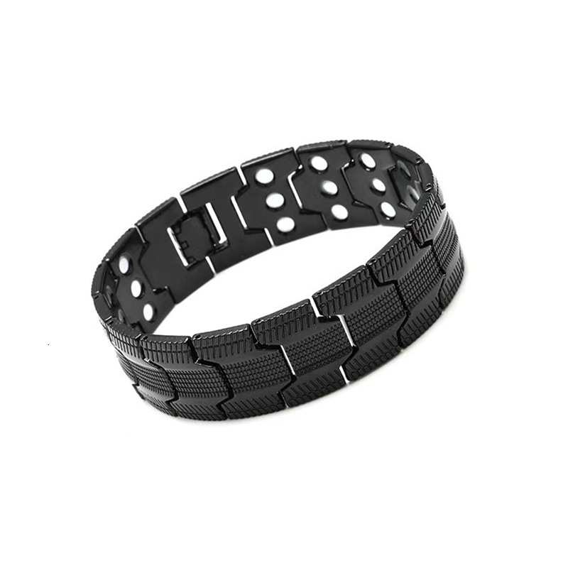 Luxury Brand Designer Jewelry European And American Antique Red Copper Magnetic Bracelet Retro Fashion Detachable Designer Hip-hop Bracelet
