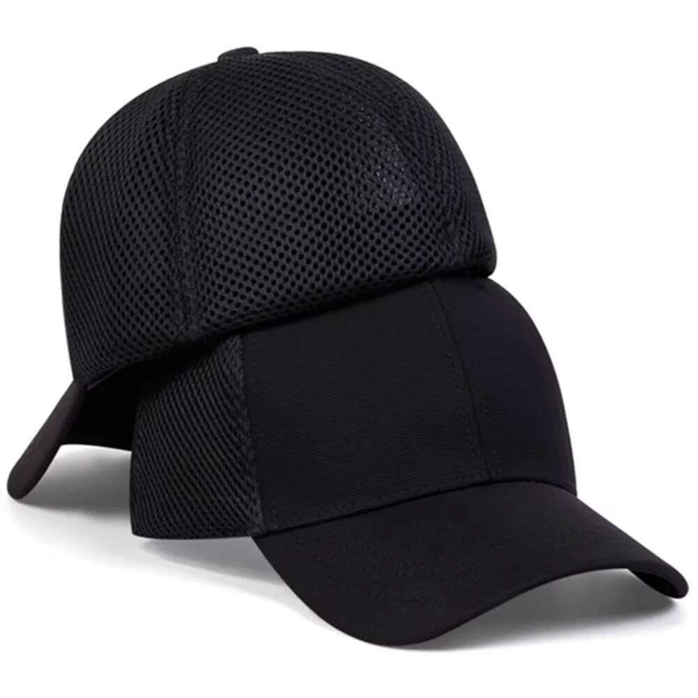 Fashion Casual Baseball Net Caps Rear Sealing Breathable Sunscreen Hat Adjustable elasticity Light Plate Hats Unisex Y260304