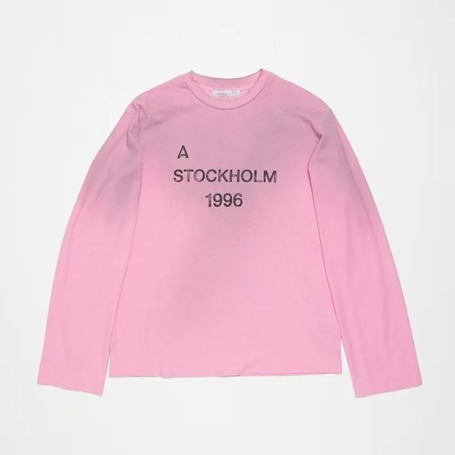 acnelies studios long sleeve hoodie Washed graphic tee acnellys studio shirt Sleeve acnelys hoodie Designer acnelys T shirt Casual Fashion Skateboard hoodie