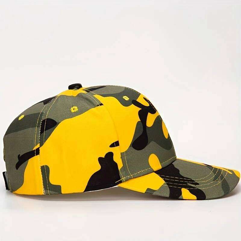 1PC camouflage baseball cap - breathable, adjustable, suitable for outdoor sports and casual wear Y260304