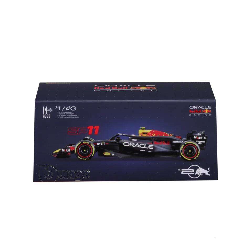 Bburago 1:43 F1 Red Bull Rb20 2024 Hardcover #1 Max Verstappen #11 Perez Alloy Formula 1 Racing Die-Cast Model Gift Z260306