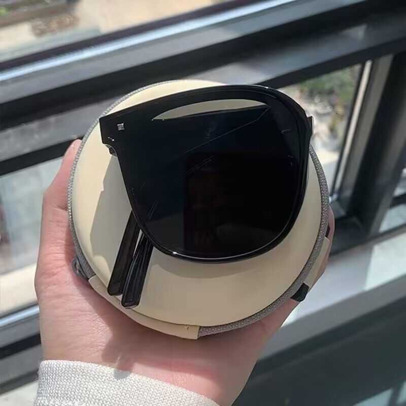 New Under Focus Folding Sunglasses for Women Driving Glasses Anti-Glare Outdoor Glasses Lightweight Folding Sunglasses S260304