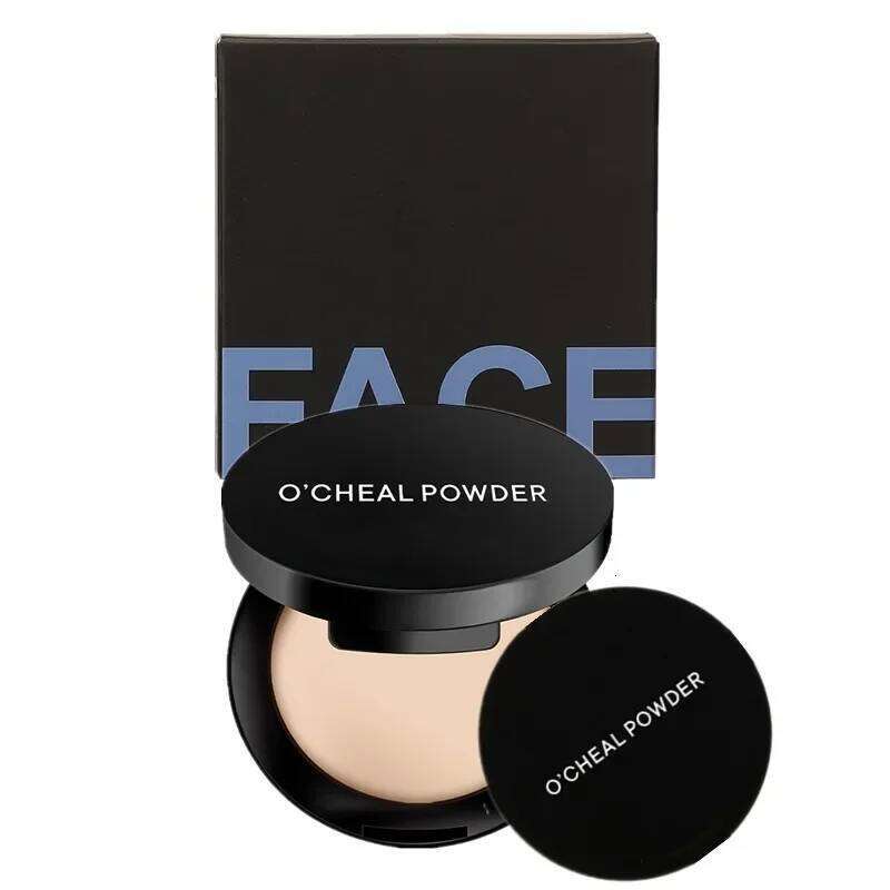 3 Colors Matte Concealer Pressed Powder Oil Control Smoothing Finishing Long-Lasting Natural Coverage Portable for Women Girl 26L0306