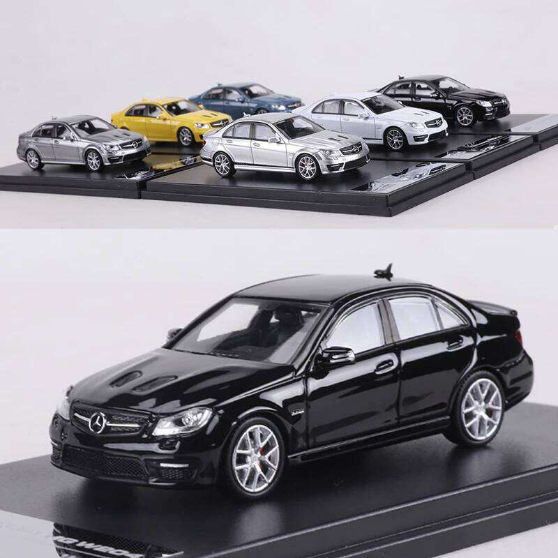 KING MODEL 1:64 C63 AMG W204 Alloy Model Car Z260306