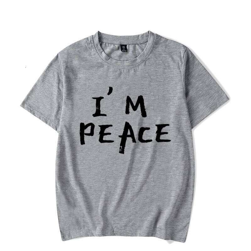 I Come in I'm Peace Vintage Funny Matching Couples T-Shirt Men Women Short Sleeve Fashion Casual Streetwear Lover Tshirt XJ260306 XJ260306