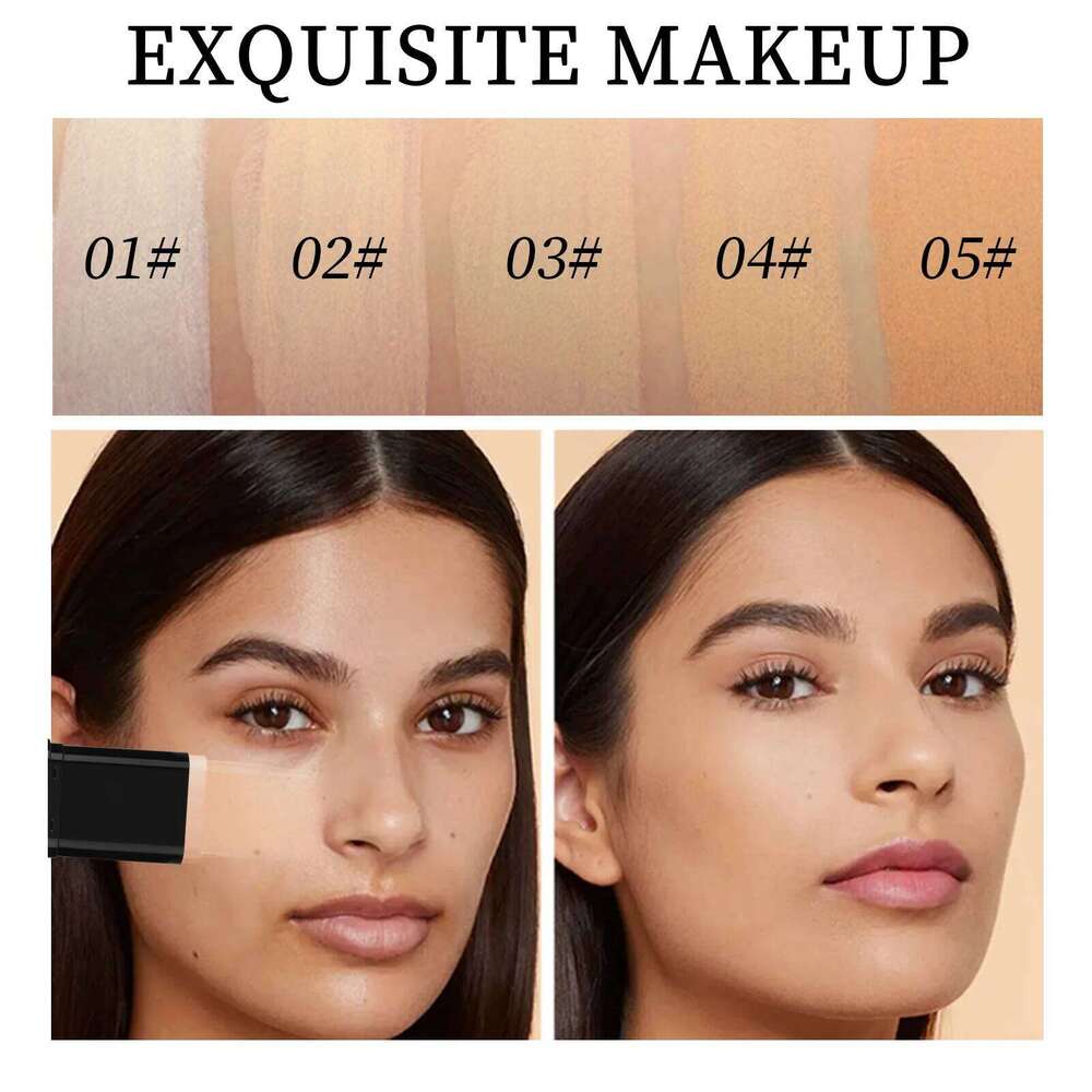 O'cheal Two In One Concealer Foundation Stick Facial Matte Waterproof Bronzer Contouring Face Coverage Moisturizing Makeup Cream 26L0306