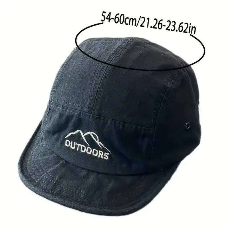 Japanese 5 Panel Short Brim Soft Baseball Women Men Street Sunshade Student Outdoor Lightweight Sports Running Cap Y260304