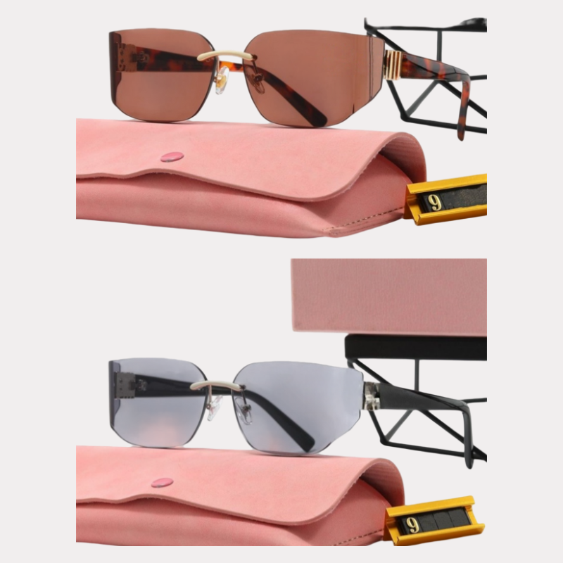 Sunglasses designer sunglasses women for luxury sunglasses fashion high quality glasses UV400 design curved Lenses shades travel manners sunglasses box zl441