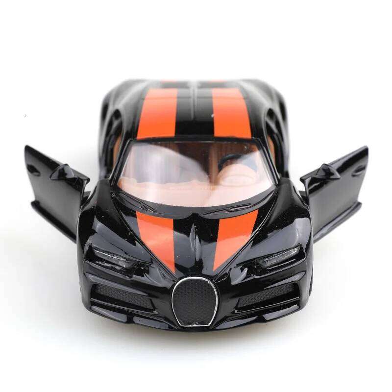 Bagged 1:36 Fabric Chiron, simulated supercar, children's die-cast car, boy's toy model Z260306
