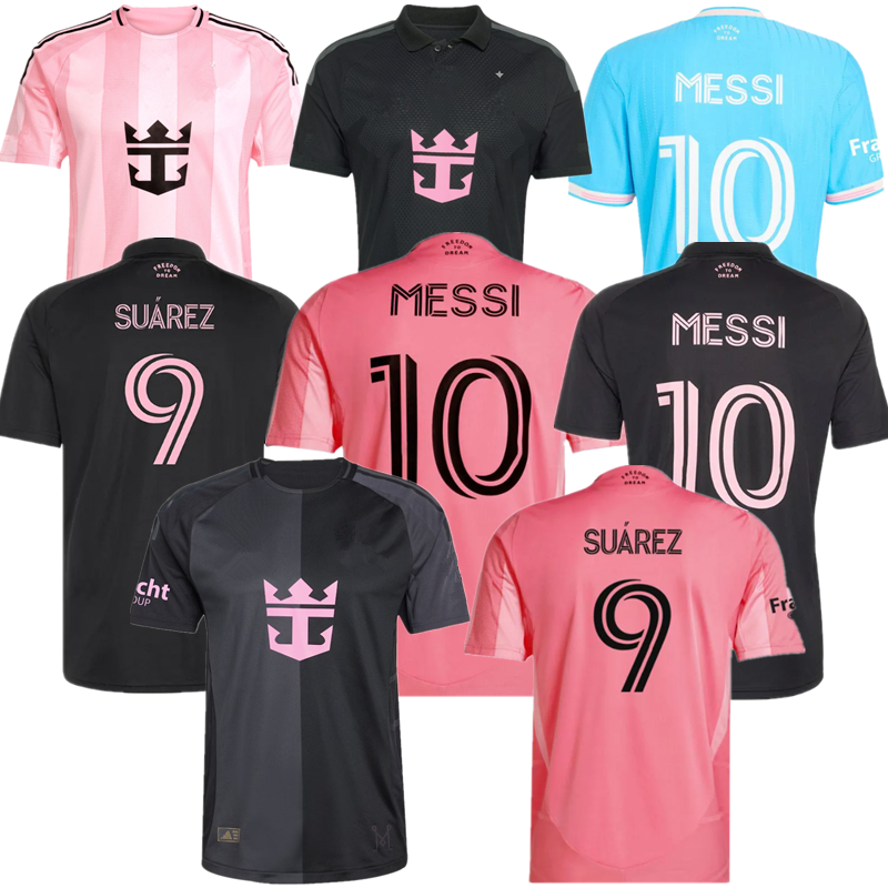 26 27 InterS Miami CF Soccer Jerseys miamikids kit MESSIS SUAREZ Home Away Football Shirt 25 26 27 miamia SERGIO JORDI ALBA MOTA Jersey men fan version