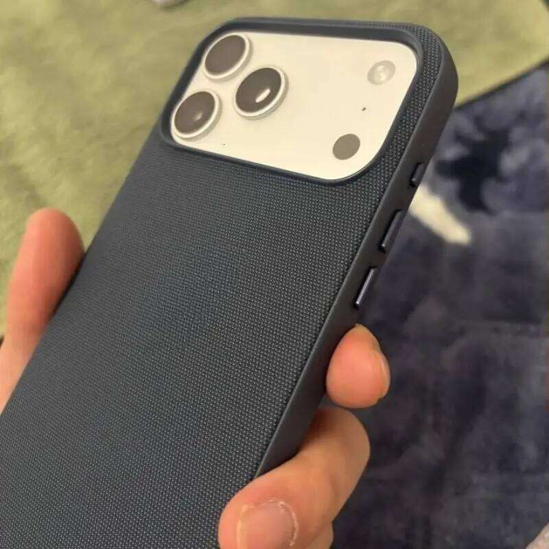High Quality Technology Woven Official Magnetic Case For IPhone 15 16 13 14 Pro Max 17 Air Protect Cover 26H0307