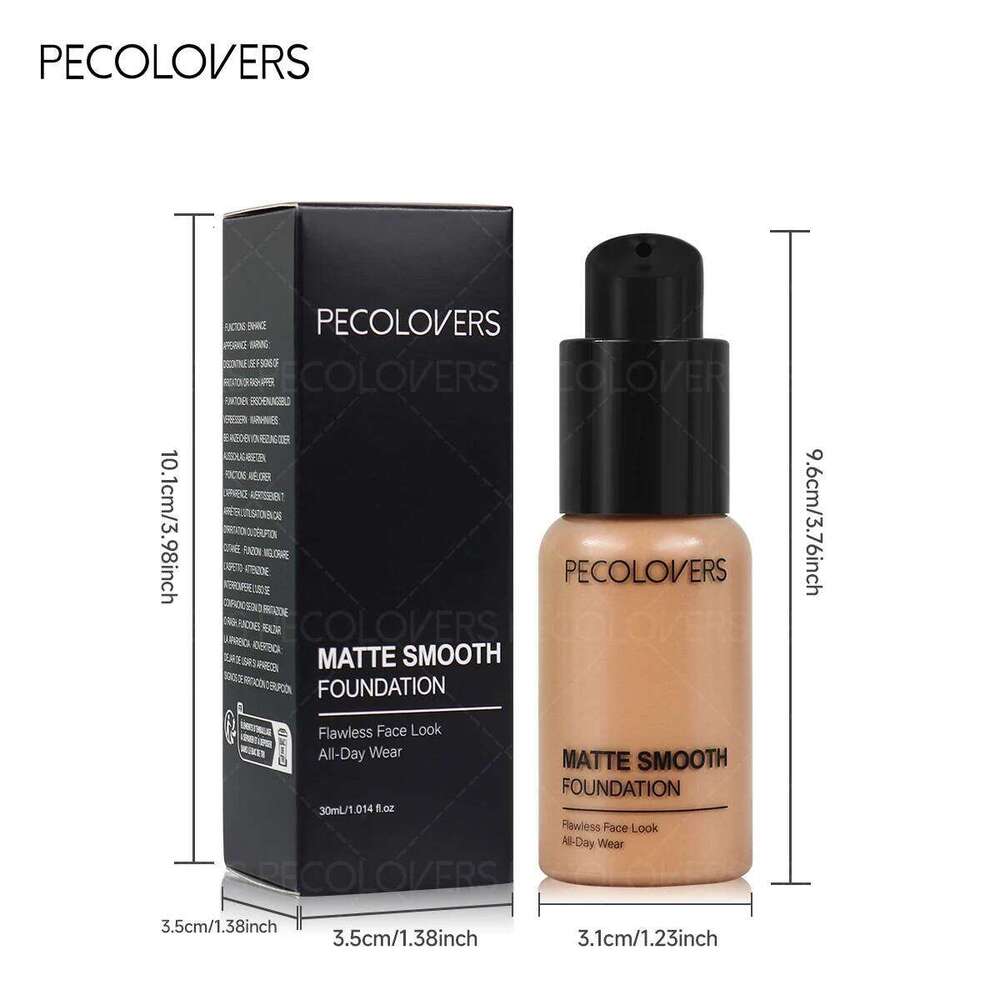 Waterproof Long-Lasting Foundation,Matte Finish,Concealer Foundation,Everyday & Special Events Makeup 26L0306